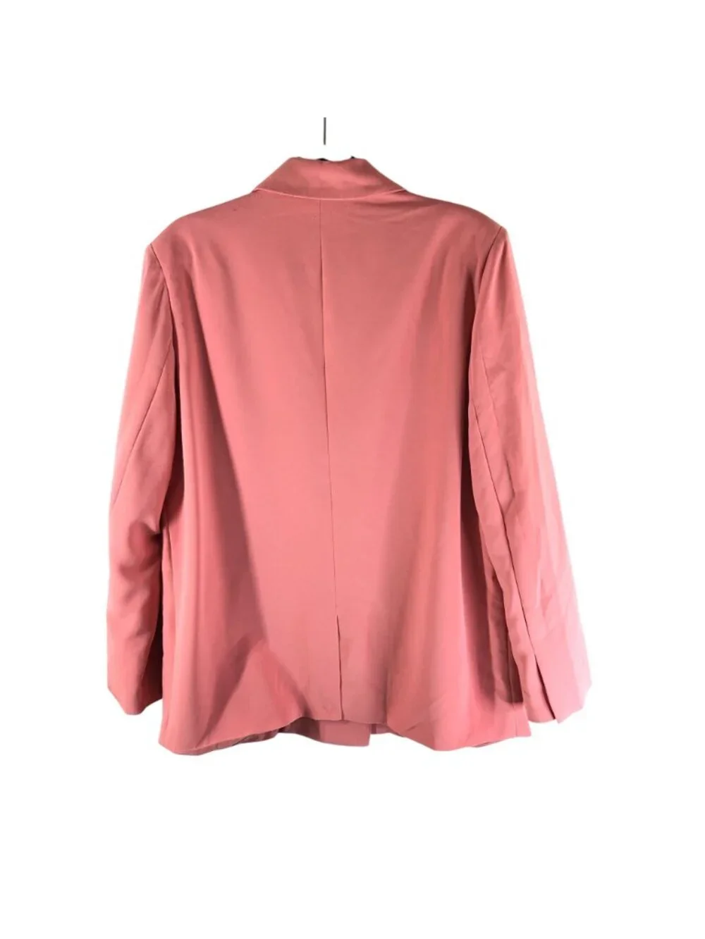 Steve Madden Womens Blazer Jacket Double Breasted Pink XL - Picture 4 of 7